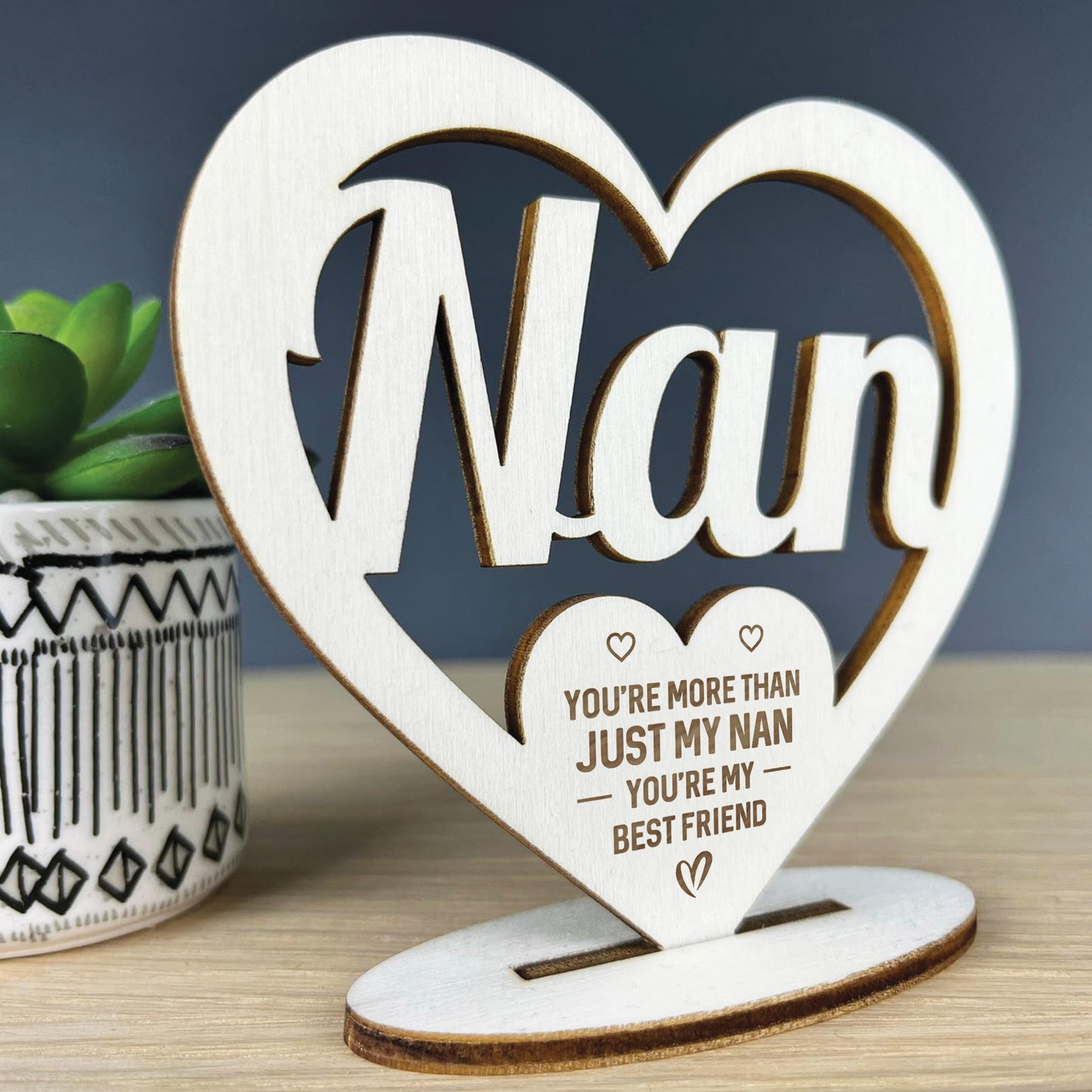 Nan Gifts Engraved Plaque Birthday Christmas Gift For Nan Nanny