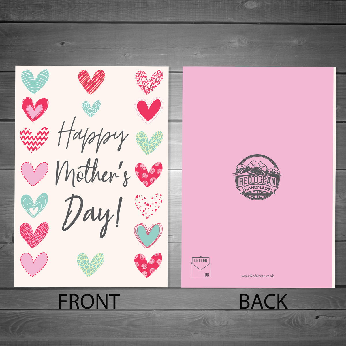 HAPPY MOTHERS DAY CARD For Mum Nan Nanny Grandma Nana