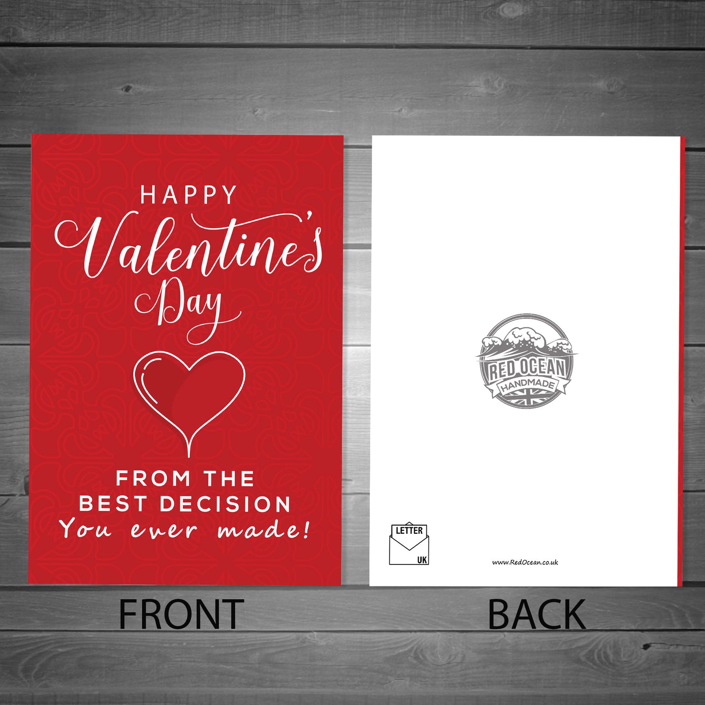 Valentines Card For Him Her Valentines Day Card Wife Husband
