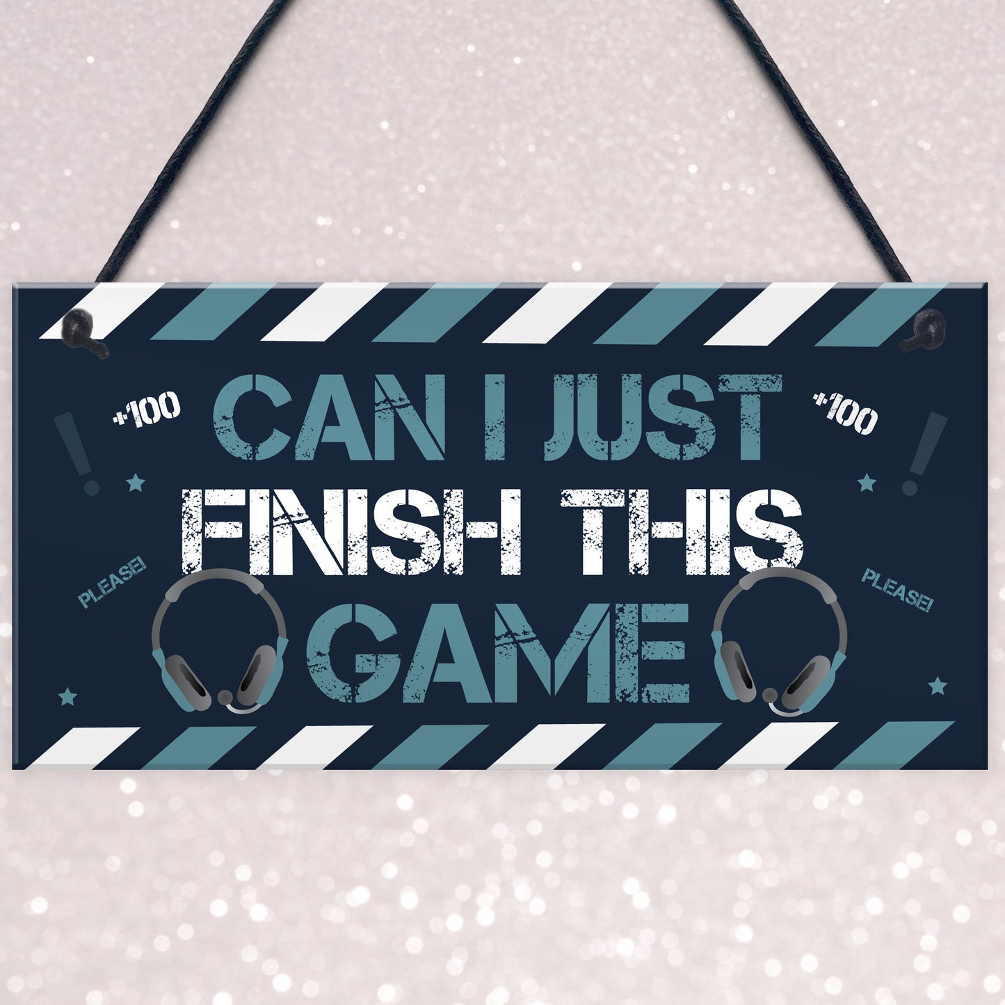 Gamer Christmas Gifts Novelty Gaming Sign For Boys Bedroom Gift