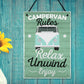 Camper Van Accesories Travel Holiday Novelty Plaques Birthday
