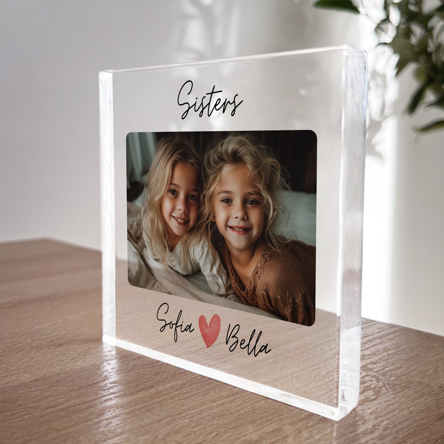 Personalised Sister Gifts Best Friend Plaque Friendship Gift