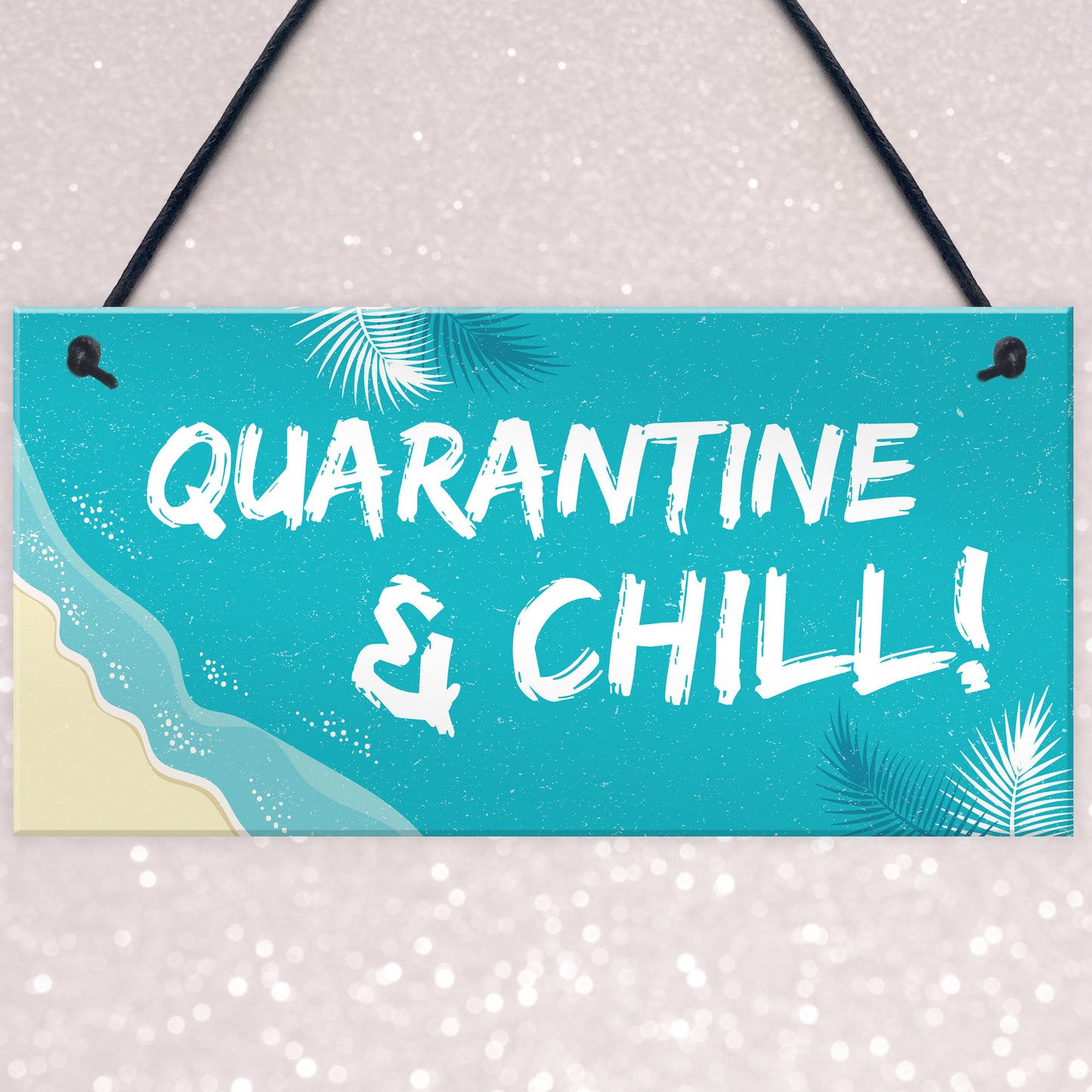 Quarantine Sign Hanging Sign Man Cave Bar Sign Home Decor Funny