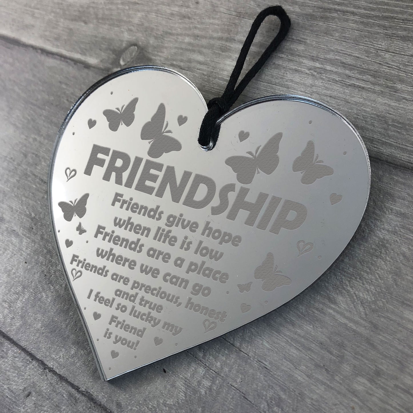 Best Friend Gift Friendship Gift Engraved Thank You Novelty Gift