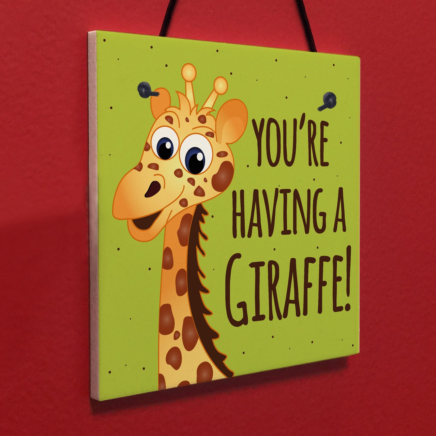You're Having A Giraffe Plaque Funny Friendship Gifts Birthday