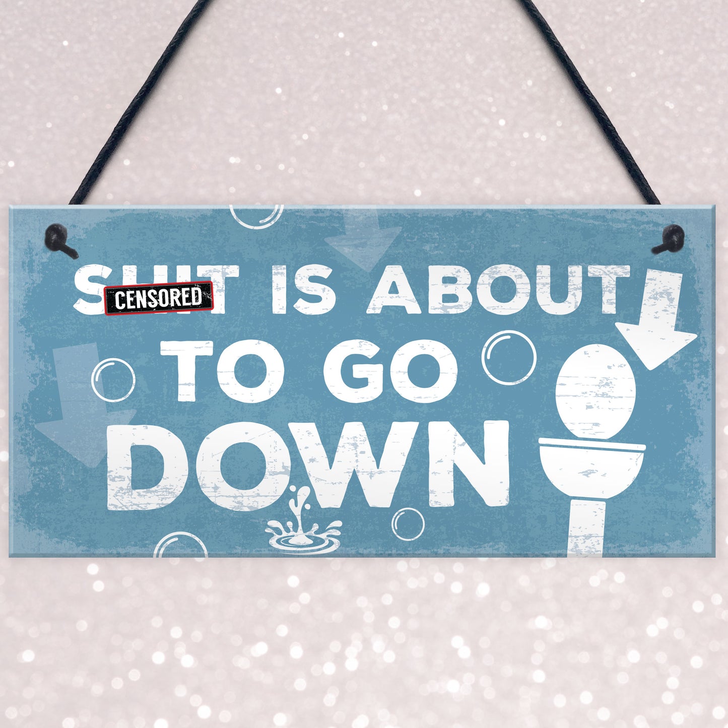 Funny Nautical Bathroom Toilet Loo Wall Plaque Humourous Gift