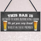Pub Home Bar Licensee Sign Man Cave Plaque Shed BBQ Garden Sign