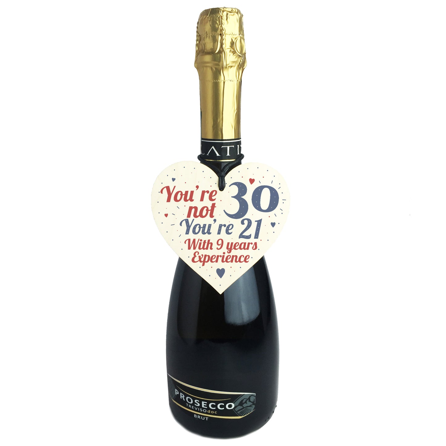 30th Birthday Gift Wooden Heart Sign Gift For Friend Family