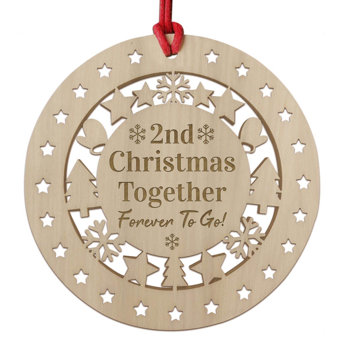 Christmas Decoration For Boyfriend Girlfriend 2nd Christmas