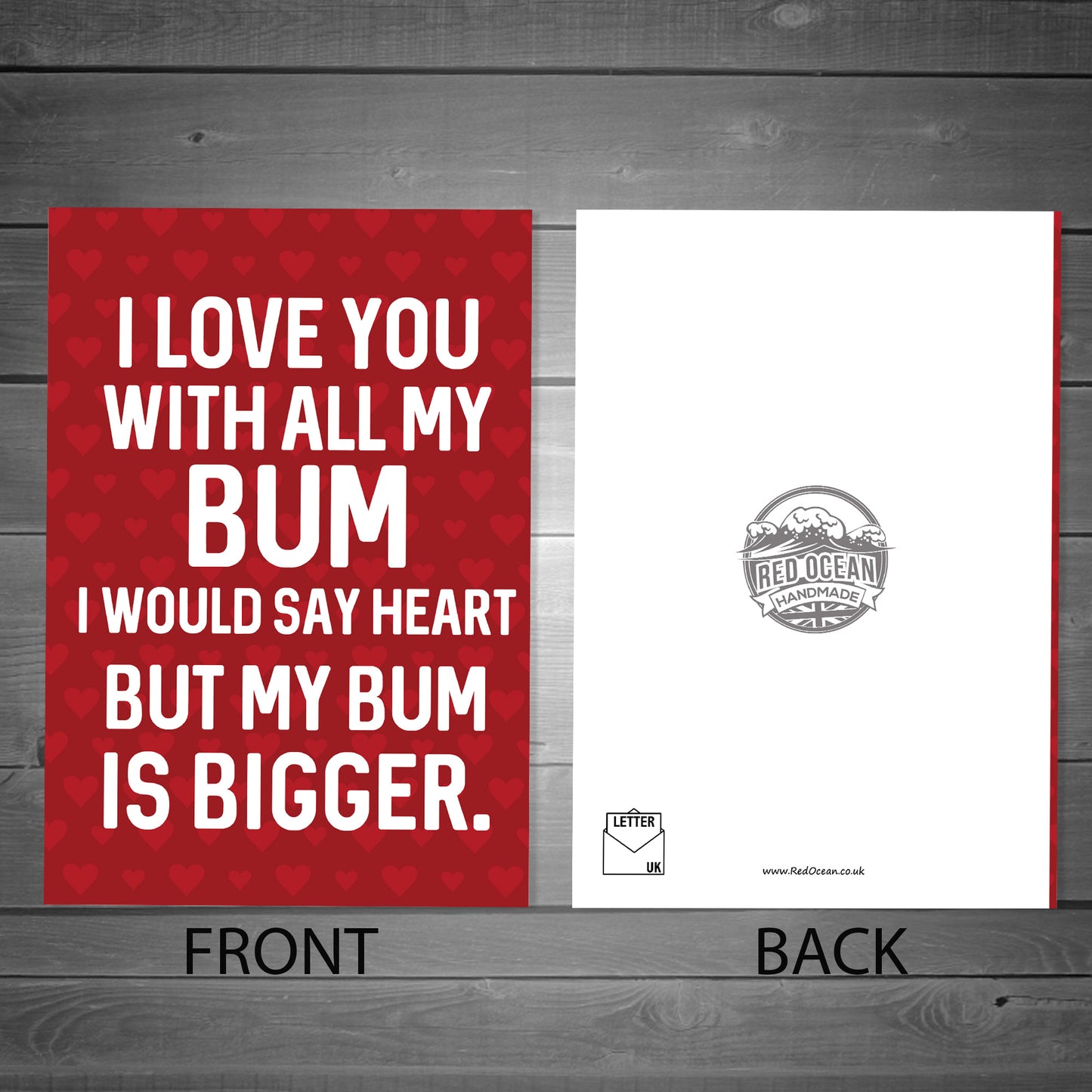 Funny Valentines Day Card For Boyfriend Husband Novelty Card