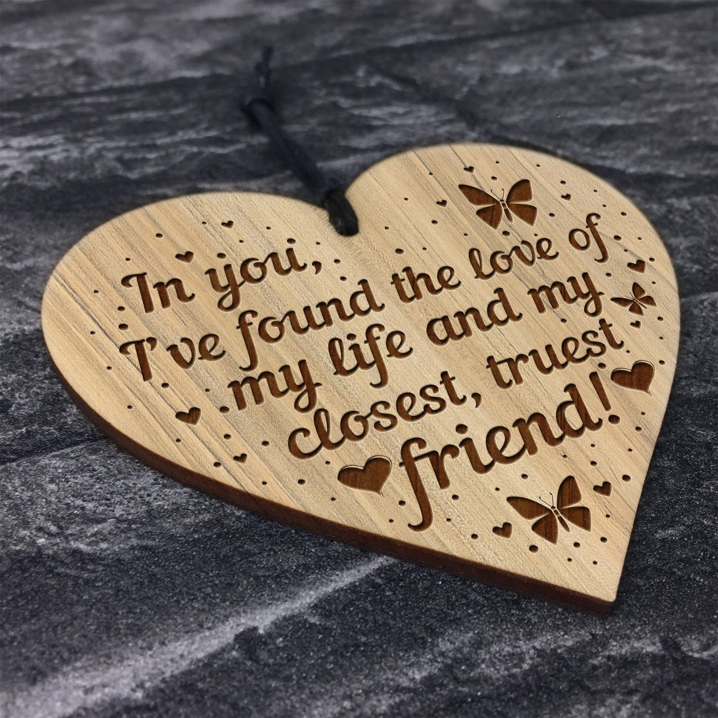 Boyfriend Gifts Husband Gifts Engraved Heart Anniversary Gift