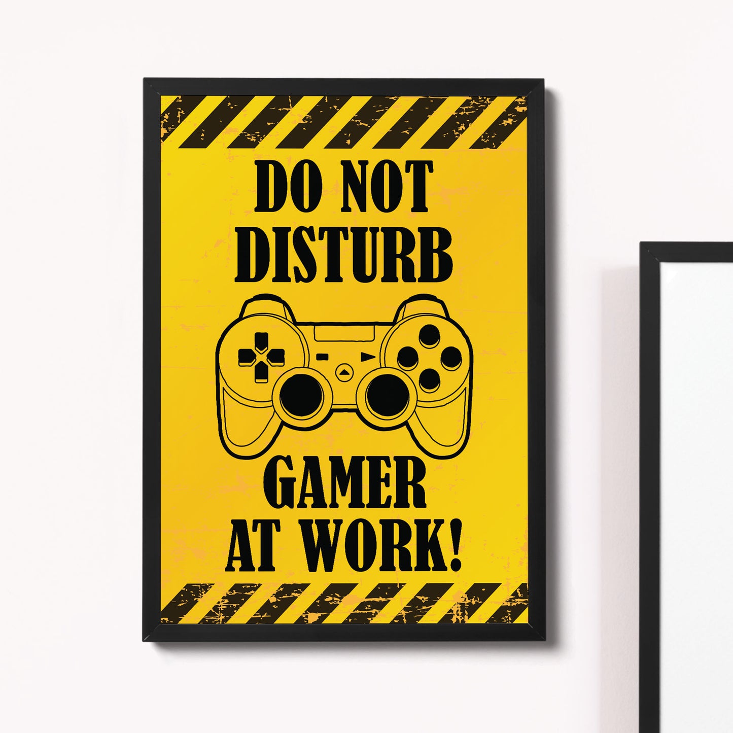 Framed Gaming Poster Gift For Son Brother Dad Gaming Sign