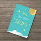 Aim For The Stars Space Wall Art Child Boys Bedroom Print Decor