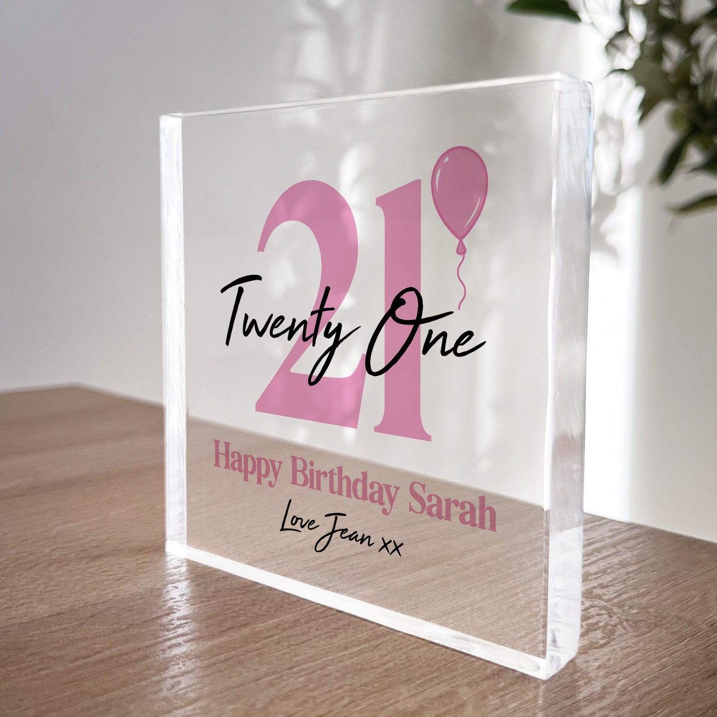 PERSONALISED 21st Birthday Gifts For Daughter Sister Best Friend