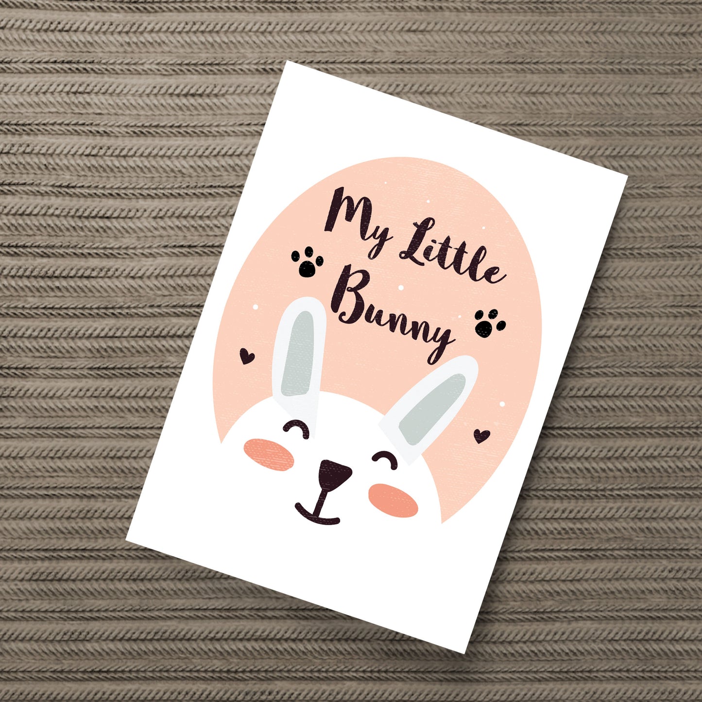 Nursery Prints Bunny Picture Nursery Decorations Girl Decor