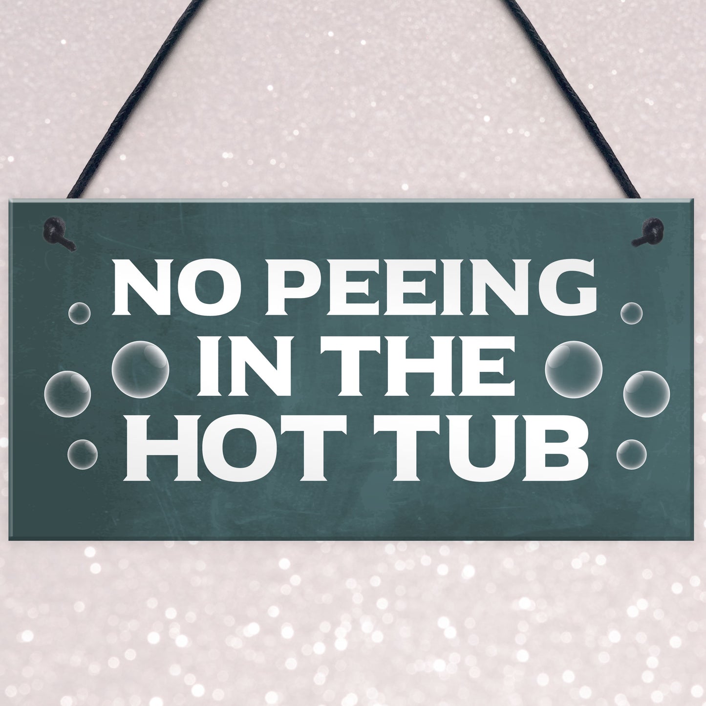 Funny Hot Tub Sign No Peeing Sign Hot Tub Accessories