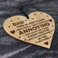 Funny Dad Gifts From Daughter Son Fathers Day Birthday Heart