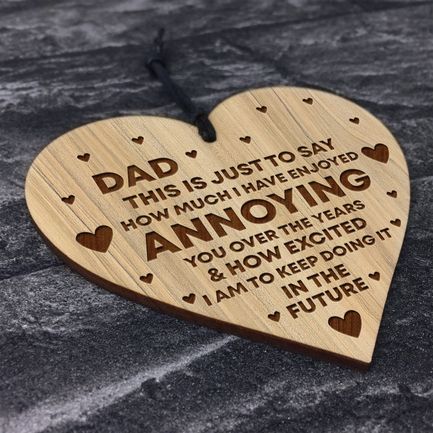 Funny Dad Gifts From Daughter Son Fathers Day Birthday Heart