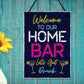 Neon Style Sign Home Bar Sign WELCOME Pub Bar Sign Home Decor