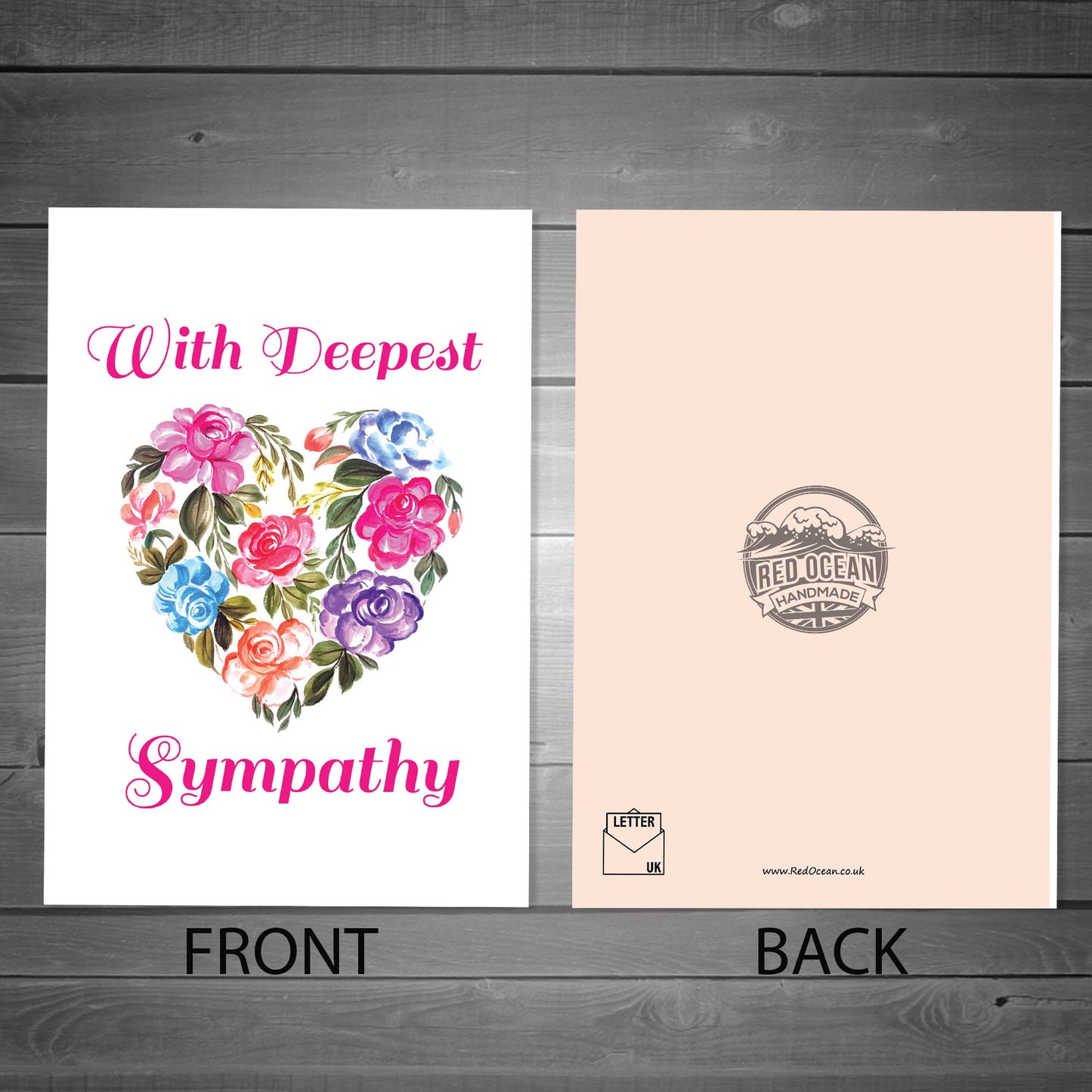 With Deepest Sympathy Condolences Floral Sympathies Bereavement