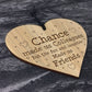 Colleague Gift Oak Wood Heart Leaving Job Gift For Friend