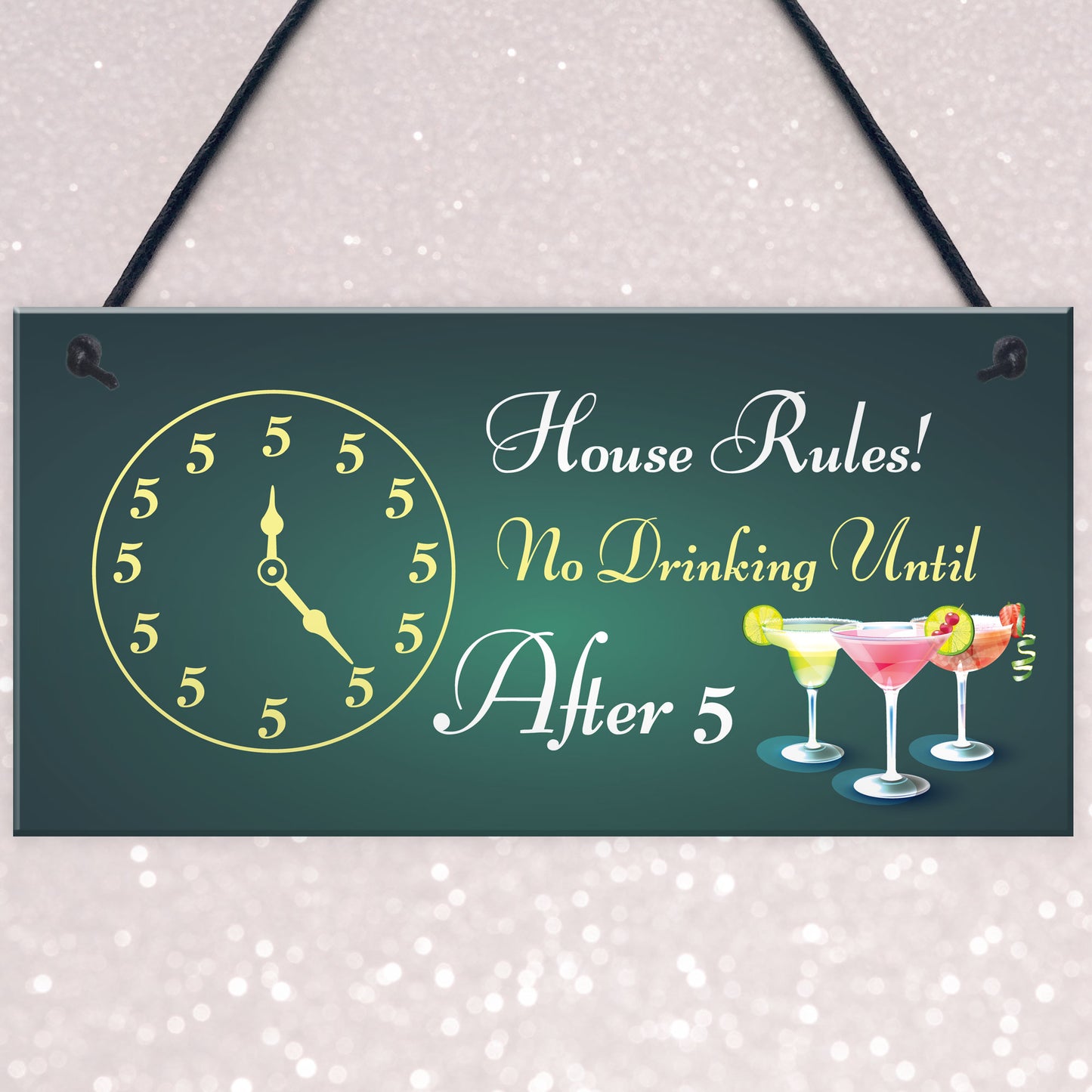Funny Bar Sign Home Bar Pub Kitchen Hanging Sign Gin Wine Gift