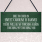 Sweet Caroline Song Novelty Funny Home Bar Pub Sign Alcohol Gift