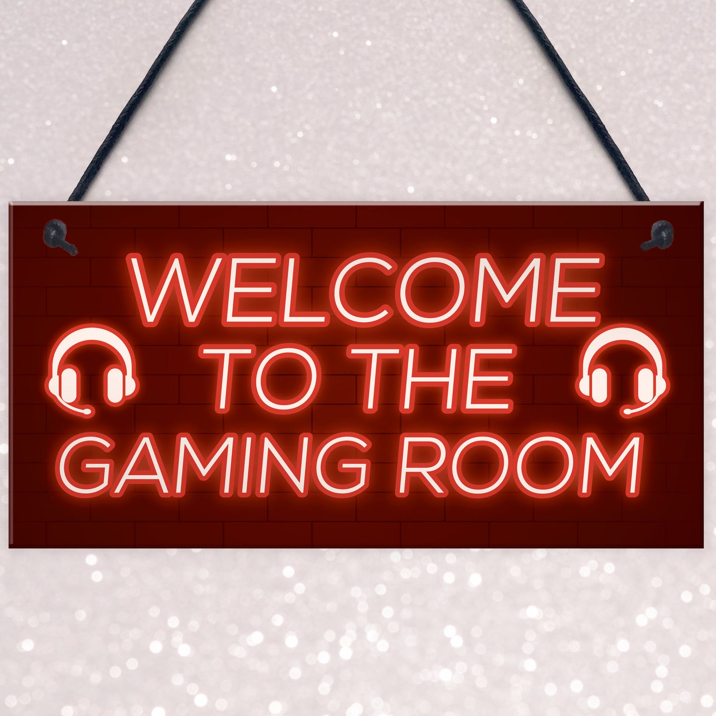 Gaming Room Sign Welcome Sign For Man Cave Boys Bedroom Gift