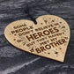 Brother Gifts From Sister Engraved Heart BROTHER Birthday Xmas