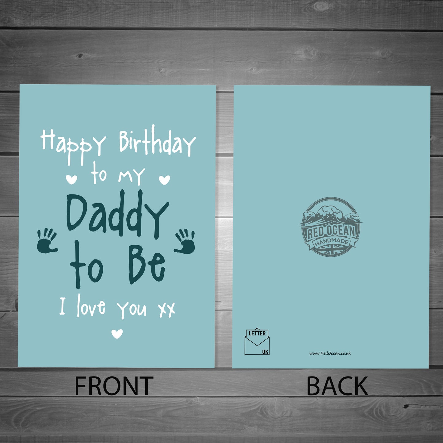 Happy Birthday Card For Daddy To Be From Bump 1st Birthday Card