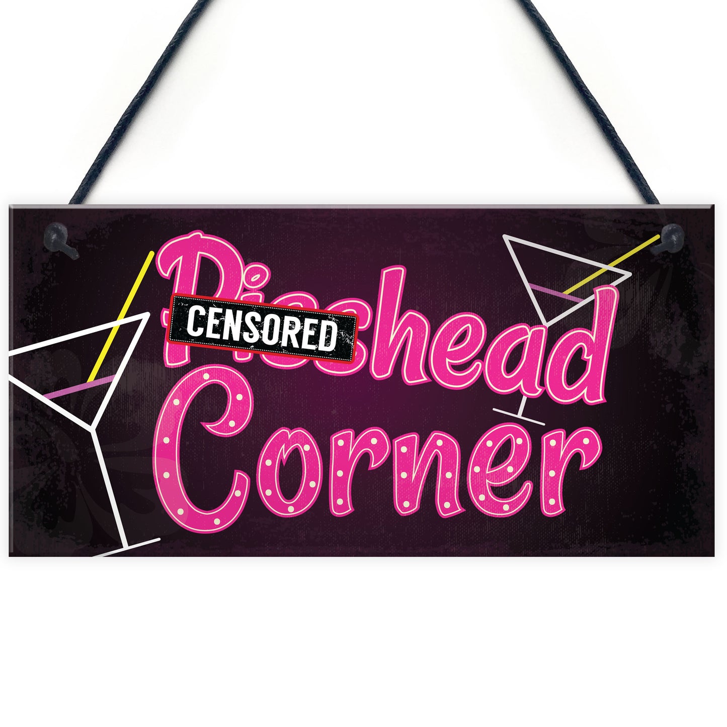 Set of 3 Bar Signs For Home Bar Pub Man Cave Novelty Bar Sign
