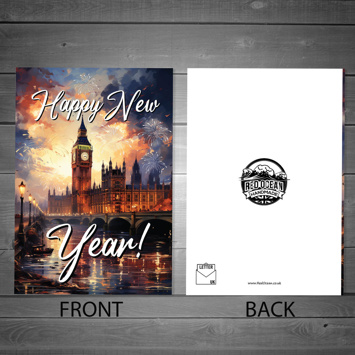 Happy New Year Celebration Card For Friends and Family Colleague