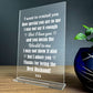 Birthday Presents For Husband Standing Plaque Husband Gifts