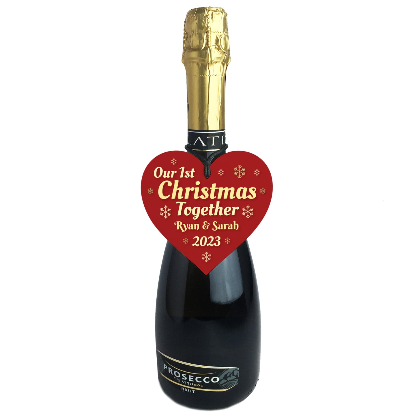 Personalised Our 1st Christmas Together Tree Decoration