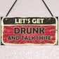 Rude Bar Sign For Home Bar Man Cave Pub Funny Alcohol Gift
