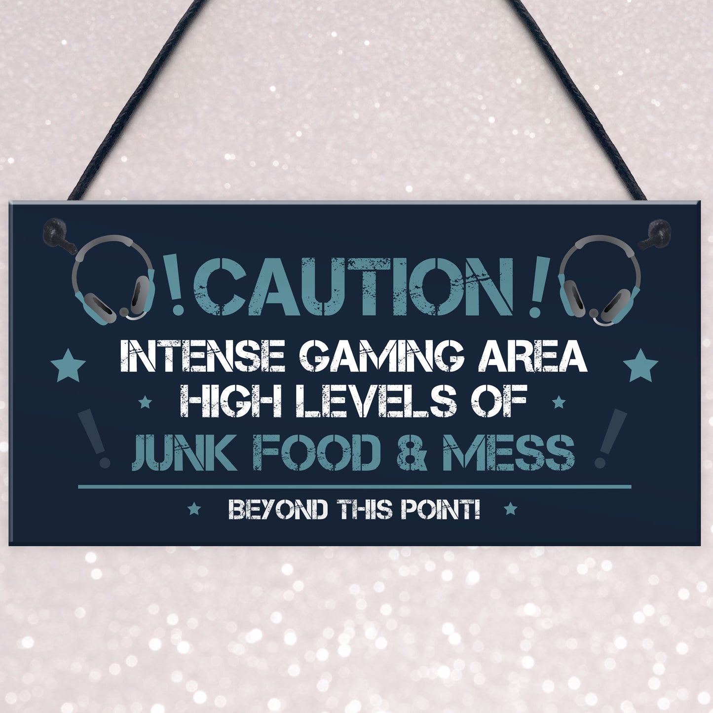 Novelty Gaming Sign For Son Brother Bedroom Gamer Christmas