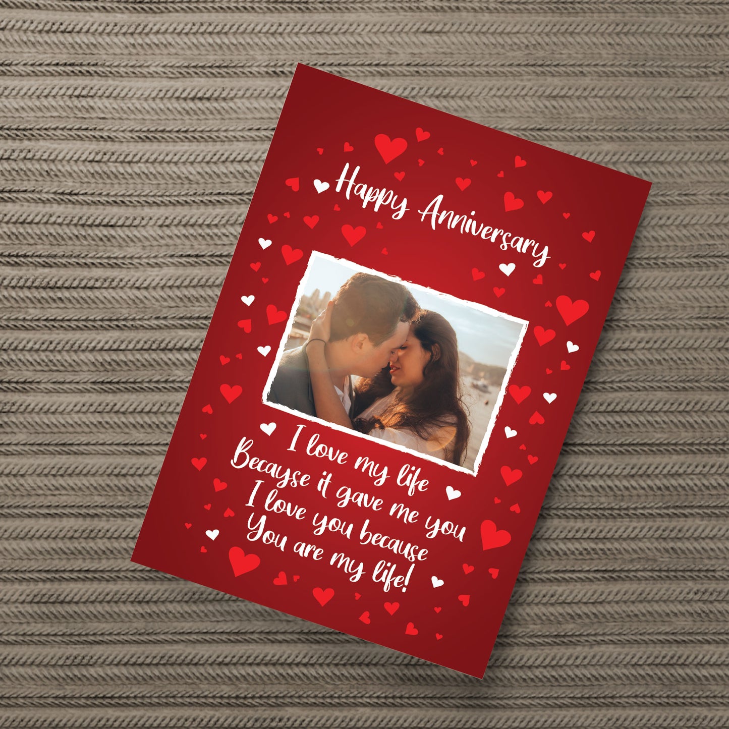 Anniversary Gift For Husband Wife Personalised Photot Print