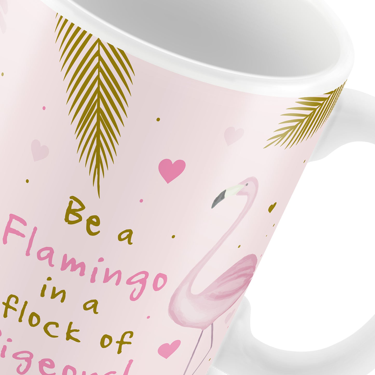 Novelty Flamingo Mug Funny Motivational Birthday Christmas Gift