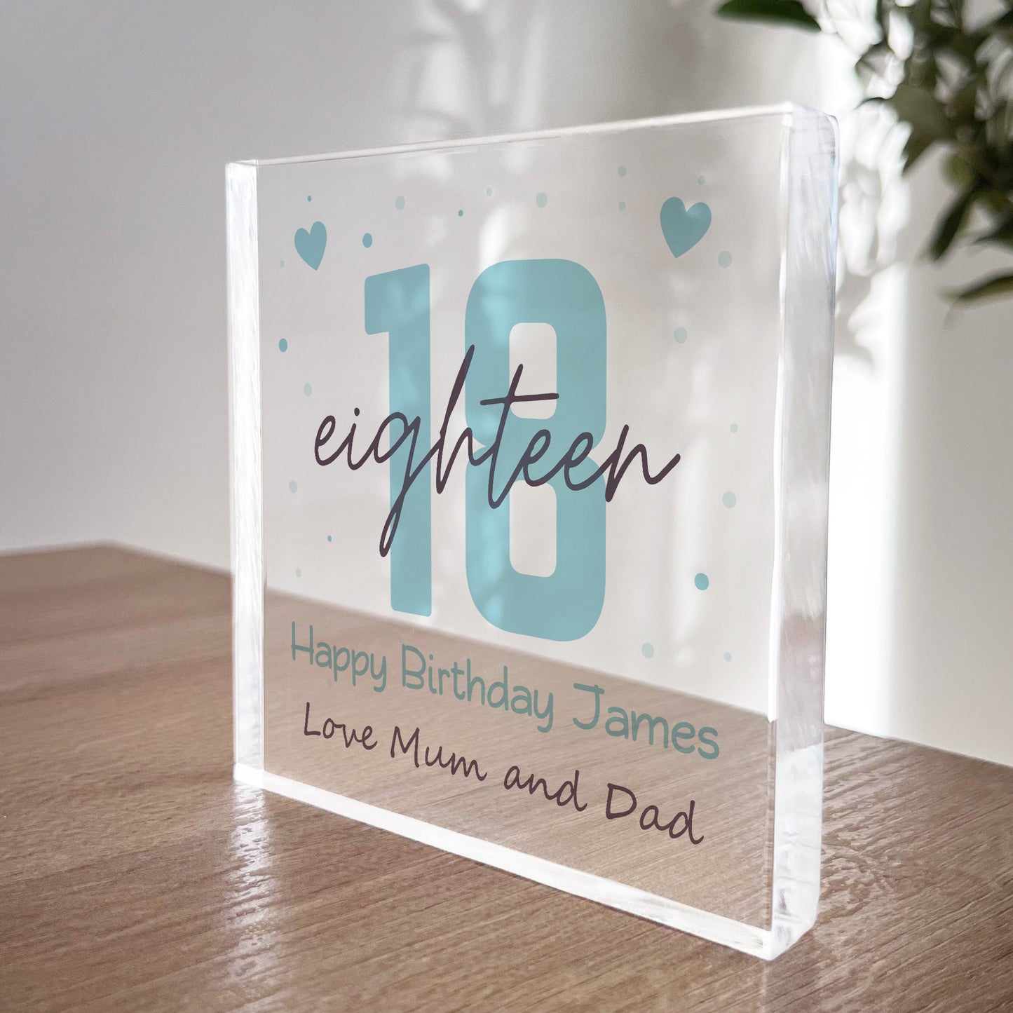 PERSONALISED 16th 18th 21st 30th Birthday Gifts For Son Grandson