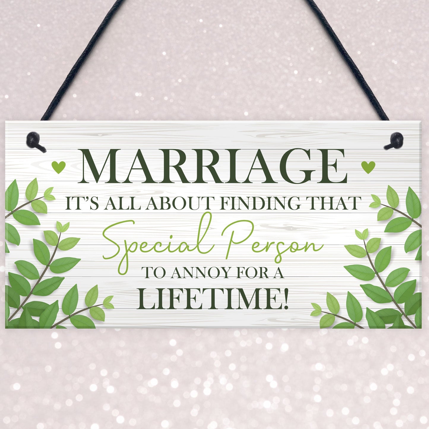Marriage Gifts For Couple Plaque Marriage Sign Anniversary Gift