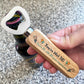 Quirky 50th Birthday Gift For Him Her Bottle Opener Alcohol Gift