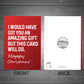 Funny Christmas Card For Mum Dad Sister Brother Uncle Joke Card