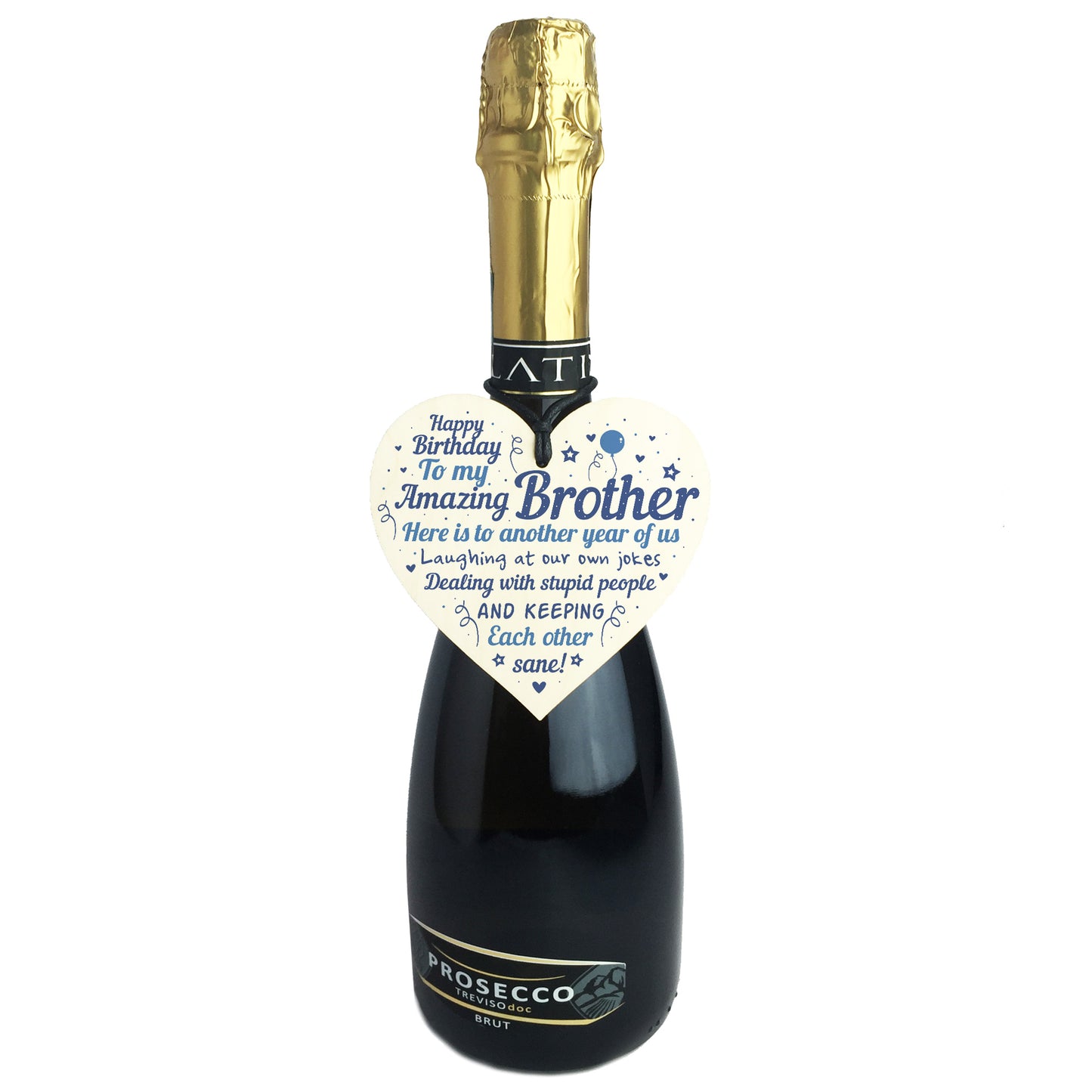 Birthday Gifts For Brother Wood Heart Gift From Sister Family