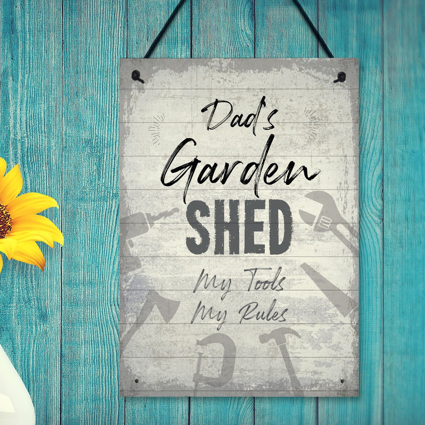 Personalised Shed Man Cave Garage Sign Vintage Sign Gift For Dad