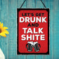 FUNNY Bar Sign A4 Garden Signs Home Bar Sign Alcohol Gift