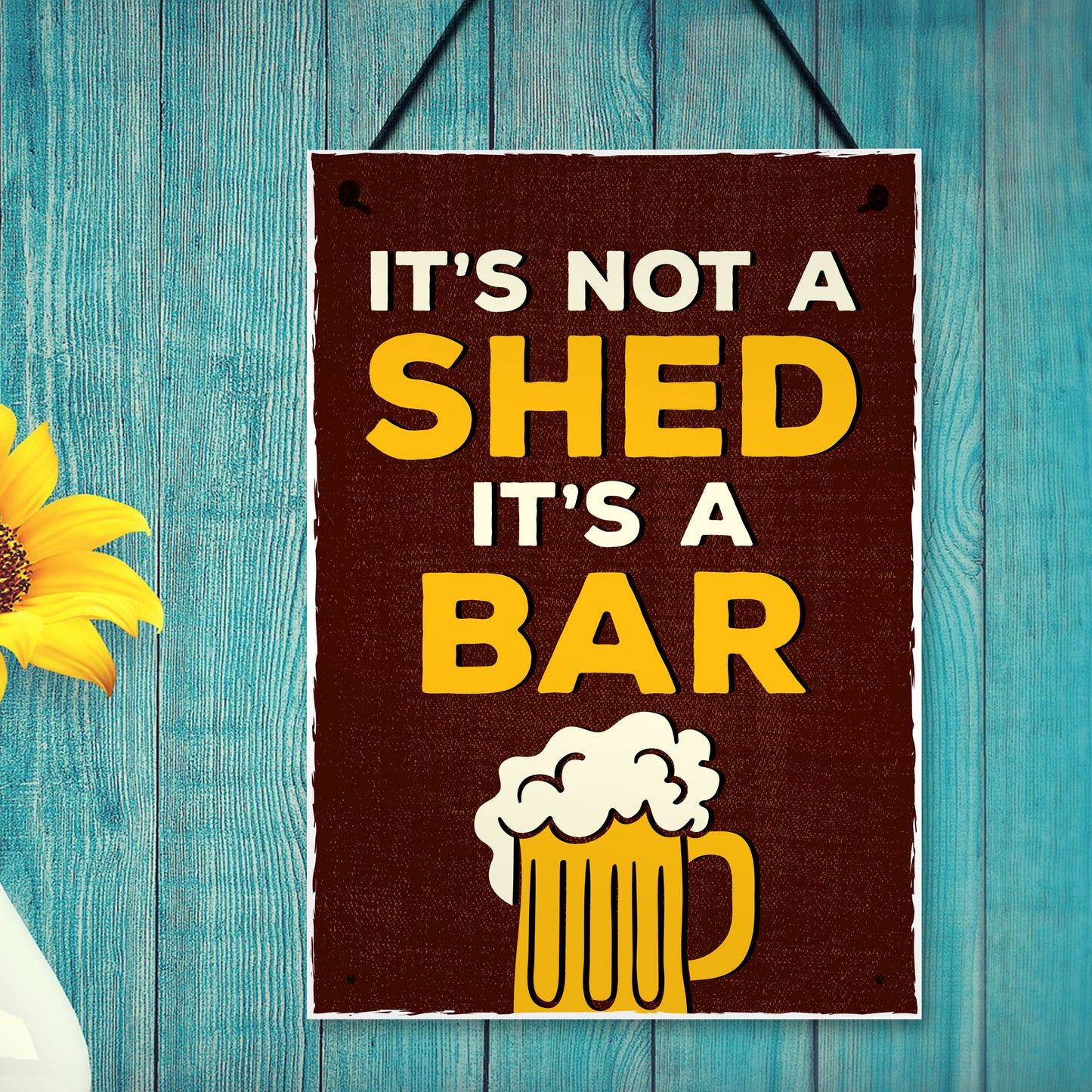 Funny Bar Sign Shed Sign ITS NOT A SHED Bar Signs And Plaques