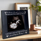 Baby Scan Wooden Photo Frame 1st Fathers Day Gift For Daddy