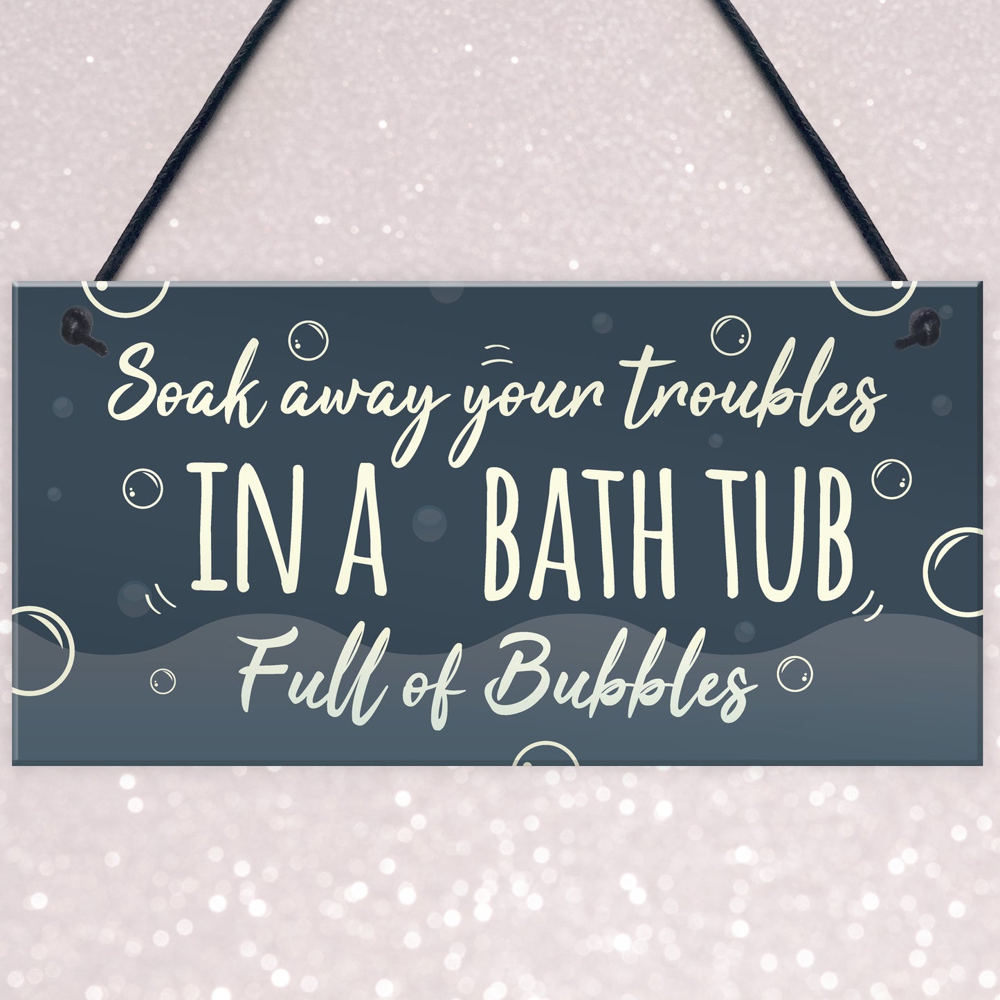 Bath Tub Bathroom Decor Toilet Door Sign Nautical Wall Sign
