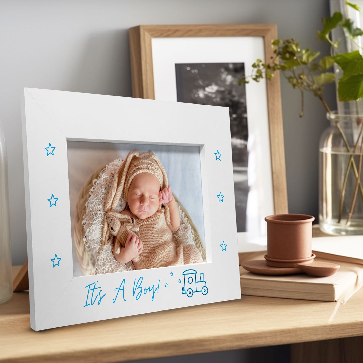 Baby Shower Gifts For Baby Boy ITS A BOY Photo Frame Nursery