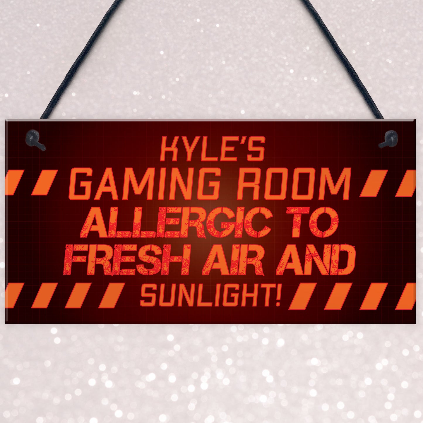Gaming Sign Funny Gamer Gift For Son Brother Christmas Birthday